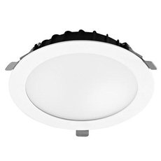 Точечный светильник с арматурой белого цвета, плафонами белого цвета Leds-C4 90-3925-14-M3