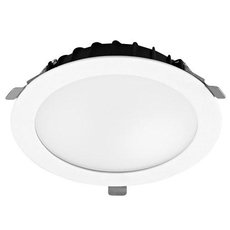 Точечный светильник с арматурой белого цвета, пластиковыми плафонами Leds-C4 90-4880-14-M3