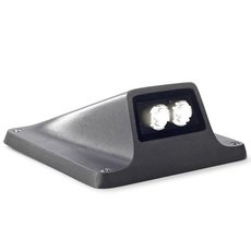 Светильник для уличного освещения с арматурой чёрного цвета, металлическими плафонами Leds-C4 55-9883-Z5-CL