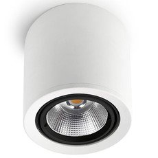 Точечный светильник с арматурой белого цвета Leds-C4 90-3530-14-OU