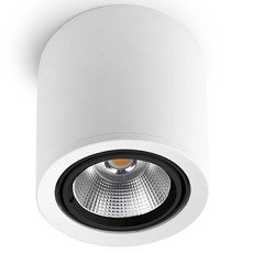 Точечный светильник с арматурой белого цвета Leds-C4 90-3210-14-OU