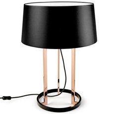 Настольная лампа с арматурой чёрного цвета, плафонами чёрного цвета Leds-C4 10-5076-06-H13W