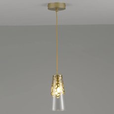 Светильник с арматурой золотого цвета Moderli V2820-1P