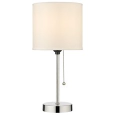 Настольная лампа с арматурой хрома цвета, плафонами белого цвета Velante 291-104-01