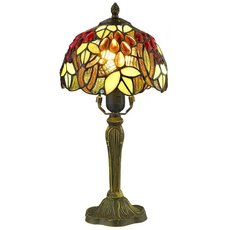 Настольная лампа с стеклянными плафонами цветного цвета Velante 881-804-01