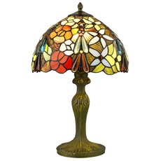 Настольная лампа с стеклянными плафонами цветного цвета Velante 885-804-01