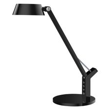 Настольная лампа с пластиковыми плафонами чёрного цвета Uniel TLD-570 Black-LED-500Lm-2700-5500K-Dimmer