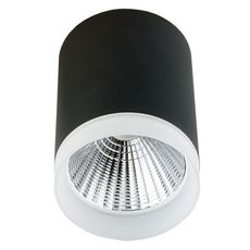 Точечный светильник с плафонами белого цвета Светкомплект DL-110 ACR BK 4000K