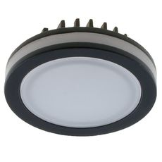 Точечный светильник с арматурой чёрного цвета, пластиковыми плафонами Светкомплект SDF-01R 7W BK 4000K