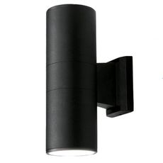 Светильник для уличного освещения с арматурой чёрного цвета Uniel ULU-S22B-2x3W-4000K IP65 BLACK