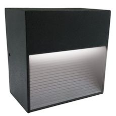 Светильник для уличного освещения с арматурой чёрного цвета, металлическими плафонами Uniel ULU-S03A-3W-4000K IP54 BLACK