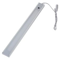 Мебельный светильник с плафонами белого цвета Uniel ULI-F40-5W-4200K SENSOR IP20 SILVER
