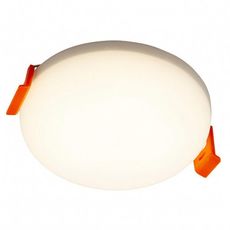 Точечный светильник с арматурой белого цвета LEDtrec 317-24W круг
