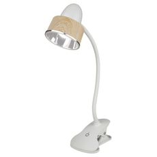 Настольная лампа с пластиковыми плафонами Uniel TLD-557 Brown-LED-350Lm-5500K-Dimmer