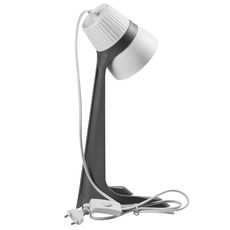 Настольная лампа с пластиковыми плафонами белого цвета Uniel ULO-K22 D-E14-A GREY-WHITE