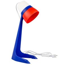 Настольная лампа с пластиковыми плафонами Uniel ULO-K22 D-E14-A WHITE-BLUE-RED