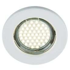 Точечный светильник с арматурой белого цвета, металлическими плафонами Fametto DLS-A104 GU5.3 WHITE