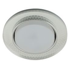 Точечный светильник с стеклянными плафонами Fametto DLS-L156 GX53 GLASSY/CLEAR 3D