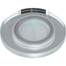 Точечный светильник с арматурой хрома цвета Fametto DLS-P106 GU5.3 CHROME/SILVER