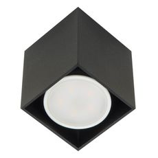 Точечный светильник с арматурой хрома цвета Fametto DLC-S602 GU10 BLACK