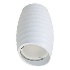 Точечный светильник с арматурой белого цвета, металлическими плафонами Fametto DLC-S604 GU10 WHITE