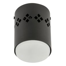 Точечный светильник с арматурой чёрного цвета Fametto DLC-S616 GX53 BLACK