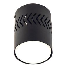 Точечный светильник с арматурой чёрного цвета, плафонами чёрного цвета Fametto DLC-S617 GX53 BLACK