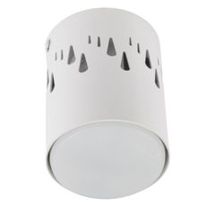 Точечный светильник с арматурой белого цвета, металлическими плафонами Fametto DLC-S618 GX53 WHITE