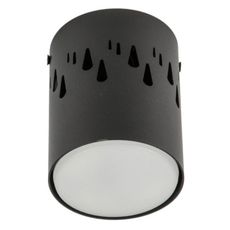 Точечный светильник с арматурой чёрного цвета, плафонами чёрного цвета Fametto DLC-S618 GX53 BLACK