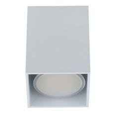 Точечный светильник с плафонами белого цвета Светкомплект R 51A 60*60 WH