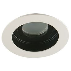 Точечный светильник с арматурой белого цвета, плафонами чёрного цвета Светкомплект AT 11 MWH/BK