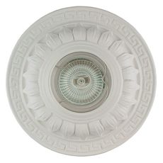 Точечный светильник с арматурой белого цвета, гипсовыми плафонами Светкомплект AZT 04