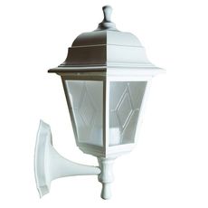 Светильник для уличного освещения с плафонами прозрачного цвета Uniel UUL-A01S 60W-E27 IP44 WHITE