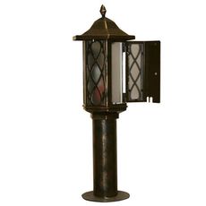 Светильник для уличного освещения с арматурой коричневого цвета Русские Фонари 170-40/brc-11