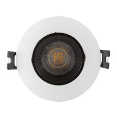 Точечный светильник с арматурой белого цвета, металлическими плафонами DENKIRS DK3020-WB