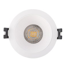 Точечный светильник с плафонами белого цвета DENKIRS DK3027-WH