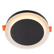 Точечный светильник с арматурой чёрного цвета DENKIRS DK4020-BK