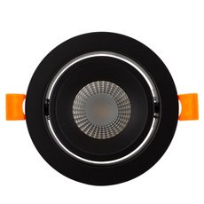 Точечный светильник с плафонами чёрного цвета DENKIRS DK4000-BK