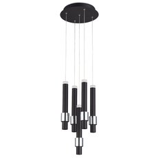 Светильник с арматурой чёрного цвета Simple Story 1162-LED30PL