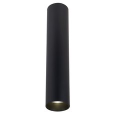 Точечный светильник с металлическими плафонами чёрного цвета Simple Story 2055-LED10CLB
