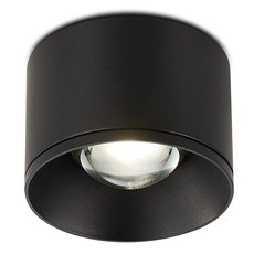 Точечный светильник с арматурой чёрного цвета Simple Story 2059-LED7CLB