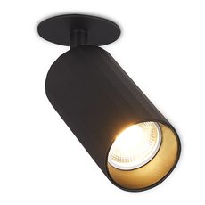 Точечный светильник с арматурой чёрного цвета Simple Story 2064-1DLB