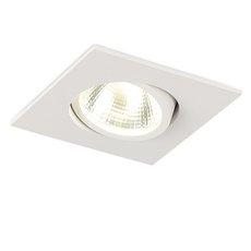 Точечный светильник с арматурой белого цвета, металлическими плафонами Simple Story 2076-LED12DLW