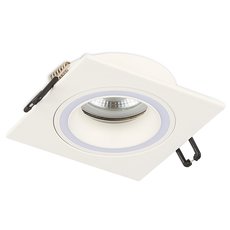Точечный светильник с арматурой белого цвета, плафонами белого цвета Simple Story 2070-1DLW