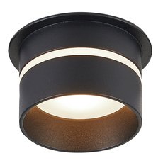 Точечный светильник с арматурой чёрного цвета Simple Story 2021-1DLB