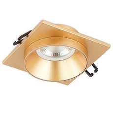 Точечный светильник с плафонами золотого цвета Simple Story 2068-1DLG