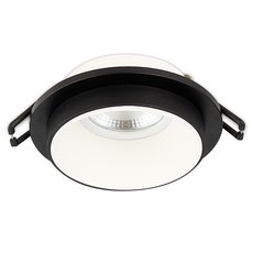 Точечный светильник с арматурой чёрного цвета Simple Story 2067-1DLBW