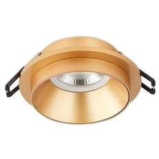 Точечный светильник с плафонами золотого цвета Simple Story 2066-1DLG