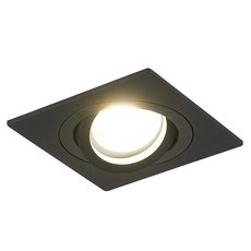Точечный светильник с арматурой чёрного цвета Simple Story 2024-1DLB
