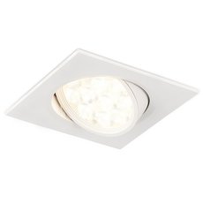 Точечный светильник с арматурой белого цвета Simple Story 2085-LED12DLW